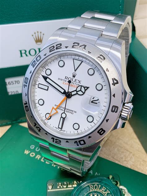 rolex 2014 explorer 2 for sale|Rolex explorer 2 price new.